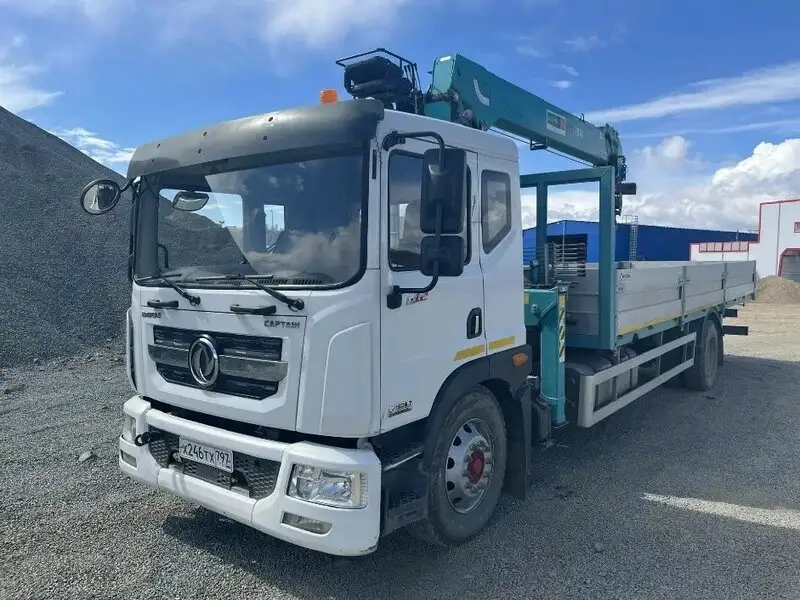 Dongfeng C180 Бортовой с КМУ — фото 3